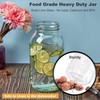 JunVpic Breast Milk Pitcher Jug - 32 oz Glass Mason