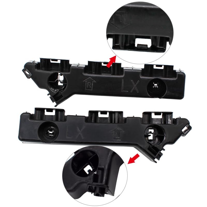 Bumper Cover Bracket Driver and Passenger Side Compatible with Chrysler