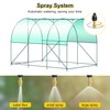 Greenhouse, 10’x7’x7’ Upgraded Walk-in Greenhouse with Spraying System, Heavy Duty