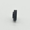 10x Knurled Nut M4 Black Plastic PA 6.6 Spacer Nut
