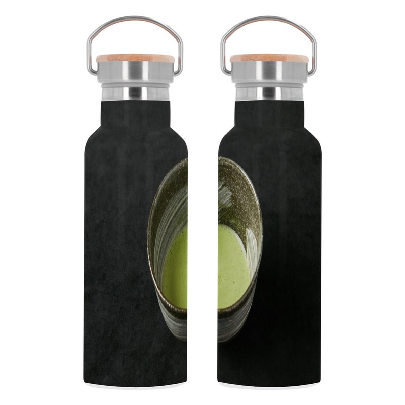 Stainless Steel Thermos Flask Matcha Green Japanese Kitchen 500 ml