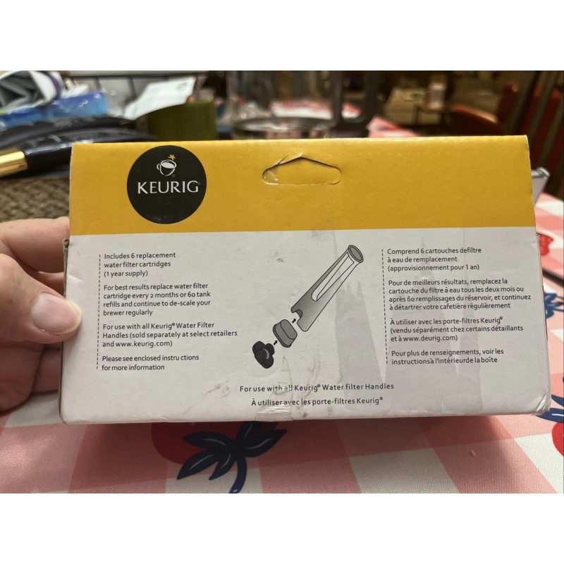 Keurig 5073 Water Filter Cartridges 6 PACK - NEW