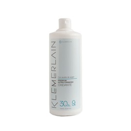 KLEMERLAIN Oxidant Cream 30 Vol 9% | Premium Stabilised Developer with Argan Oil for Permanent Hair Colouring & Bleaching | Vegan Formula with Osmosis Water | Professional | 1 L