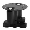 Gas Can Mount RX DLX PM Black Electrophoretic Coating Strong