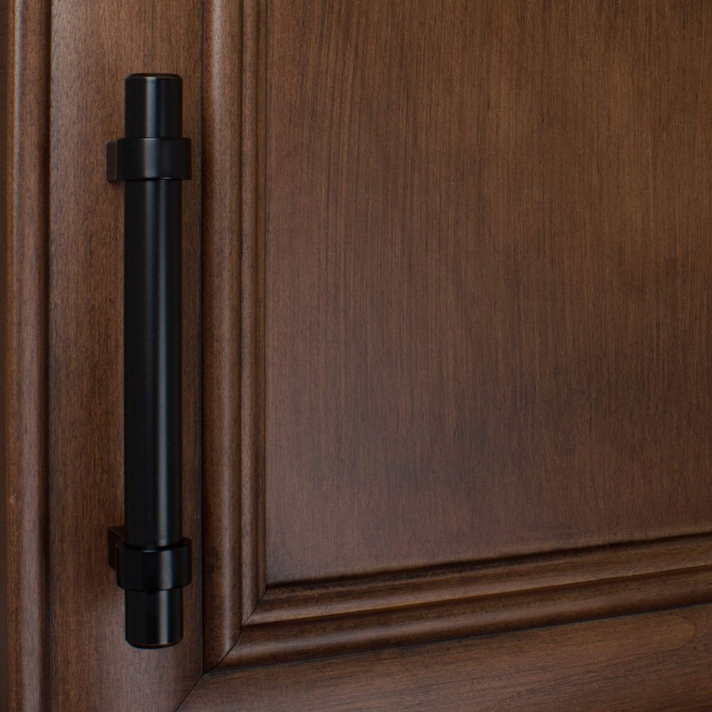 GlideRite Hardware 4006-96-ORB-1 3.75 inch CC Solid Euro Bar Pulls