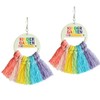 Funny Teacher Student Dangle Earrings First Day of School Earrings