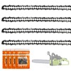 Oryzium 4 Pack Chainsaw Chain Replacement with 3/8" LP-59 Drive