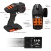 Hobby Fans RC Radio System 4CH 2.4G RC Transmitter with