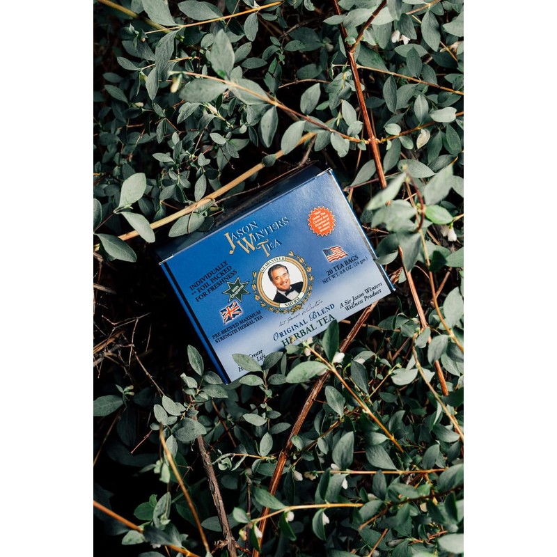 Jason Winters Original Blend Tea Bags with Sage, Herbal Tea,