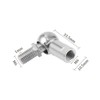 Kozelo 4pcs CS10 Angle Ball Joint M6x1.0 Right Female Thread