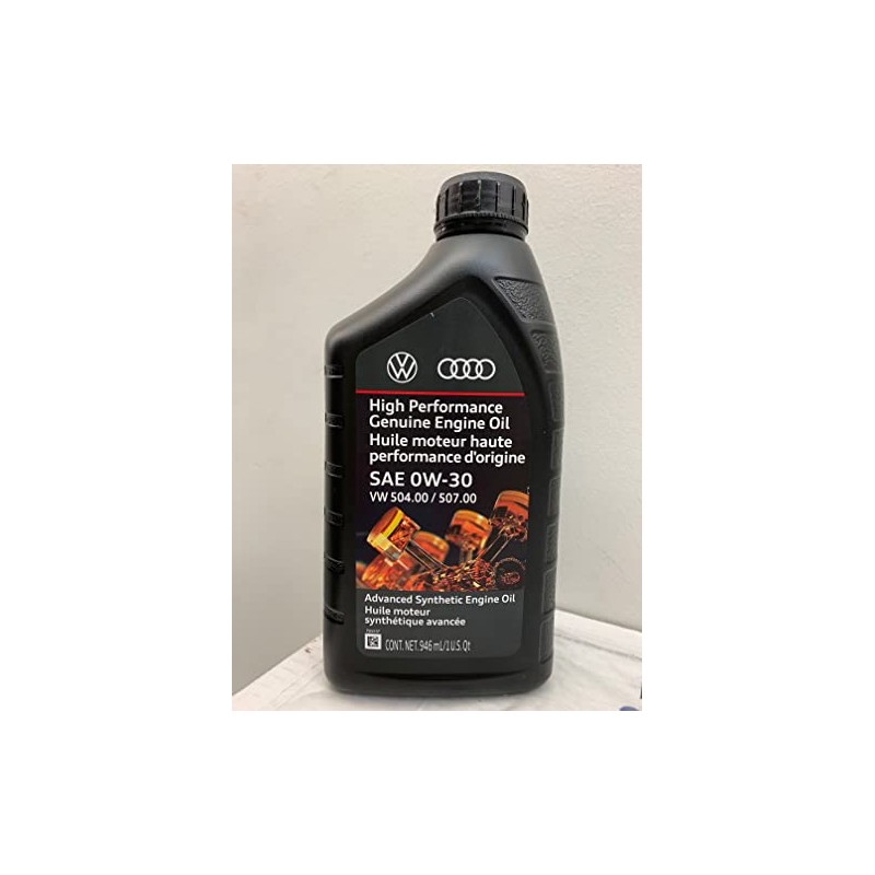 GENUINE Volkswagen High Performance Genuine Engine Oil SAE 0W-30 VW