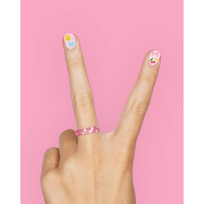 xo, Fetti Trendy Girl Nail Stickers | 604 Stickers |