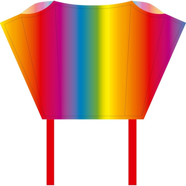 HQ Kites Sleddy, Single Line Kite, Color: Rainbow, Active Outdoor