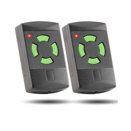 Selridasia 2 x 26.995 MHz garage door remote control for Hormann HSM4 hand-held transmitter