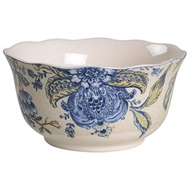 222 Fifth Santosha Blue Soup Cereal Bowl