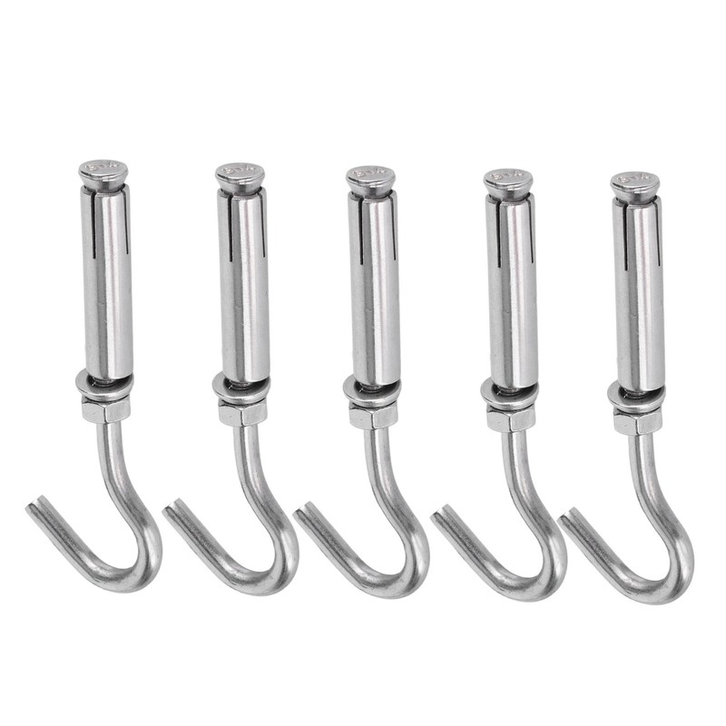 304 Stainless Steel Opening Expansion Hook Wear Resistant Anti Corrosion