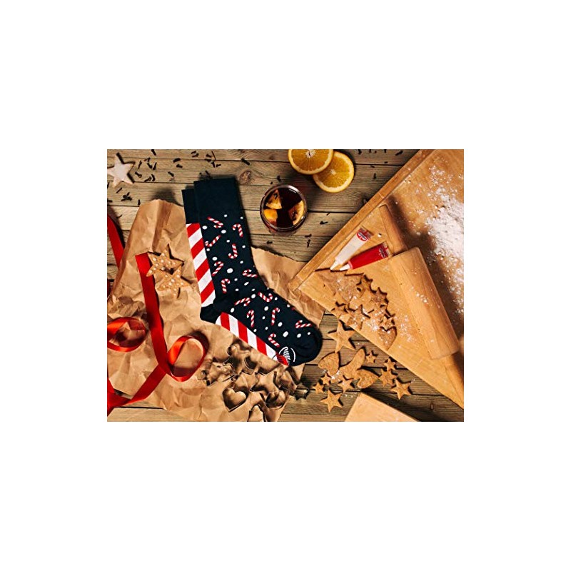 Many Mornings unisex socks, sweet Christmas socks - 35-38