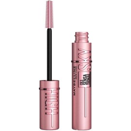 Maybelline New York Lash Sensational Sky High Mascara – Volumising & Lengthening Washable Mascara with Flake-Free Formula, Infused with Bamboo Extract & Fibres for Full, Long Lashes – 7.2ml, Shade 01 Very Black