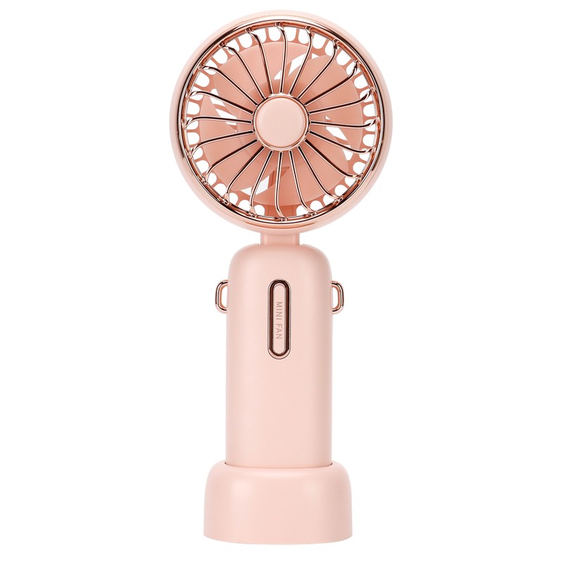 3 Gears Handheld Fan Mini Portable Table Cooler with Detachable