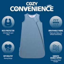 Rayon from Bamboo Baby Sleep Sack | 0.5 TOG | by Hibby Baby - Canadian Brand