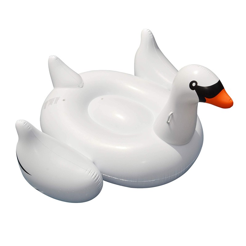 Swimline Giant Swan Float for Swimming Pools (2 Pack), White