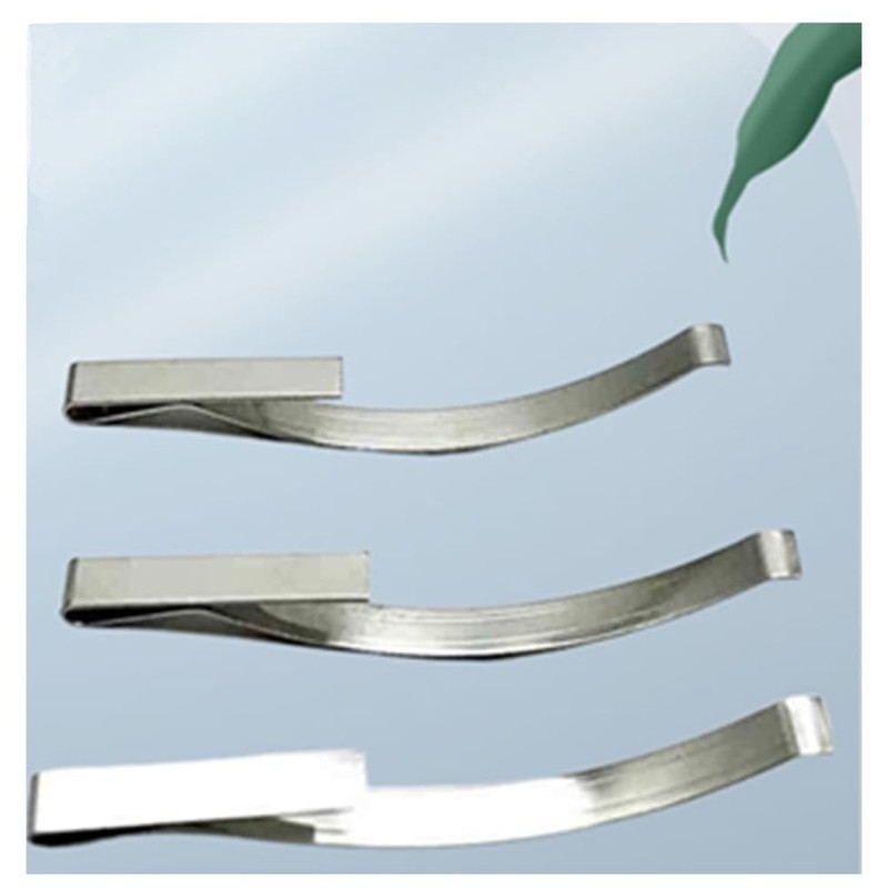 CAASFOOY Window Screen Clips, 50 Pcs Window Screen Tension Spring,