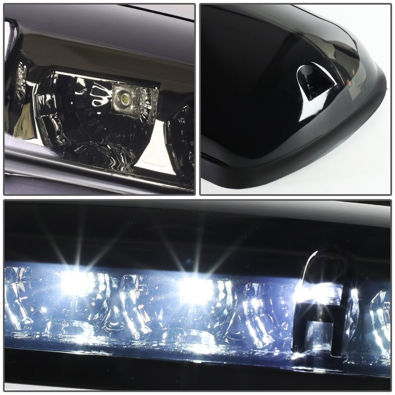 DNA Motoring CBL-CSIL02-SM-W LED Cab Roof Top Lens Center Light