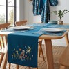 Catherine Lansfield Enchanted Twilight Animals Cotton Dining Table Runner, Navy