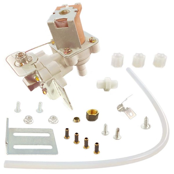 Repairwares Universal Refrigerator Water Inlet Valve Single Solenoid Coil Kit