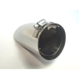 ANR Muffler Cutter, Universal Slash, Silver, Downward, Single, Stainless Steel