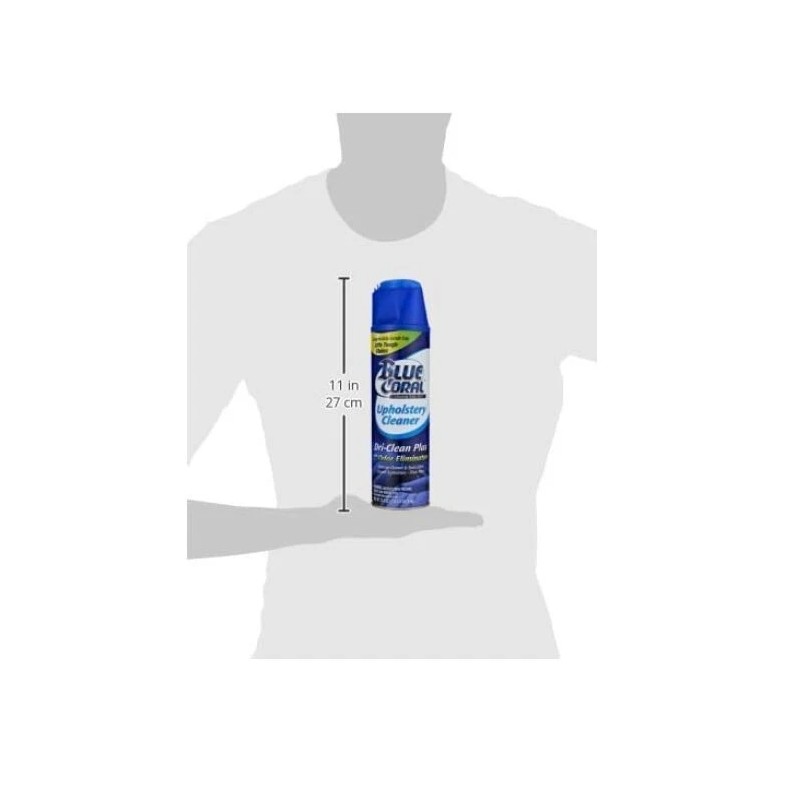 Blue Coral DC22 Upholstery Cleaner Dri-Clean Plus with Odor Eliminator,
