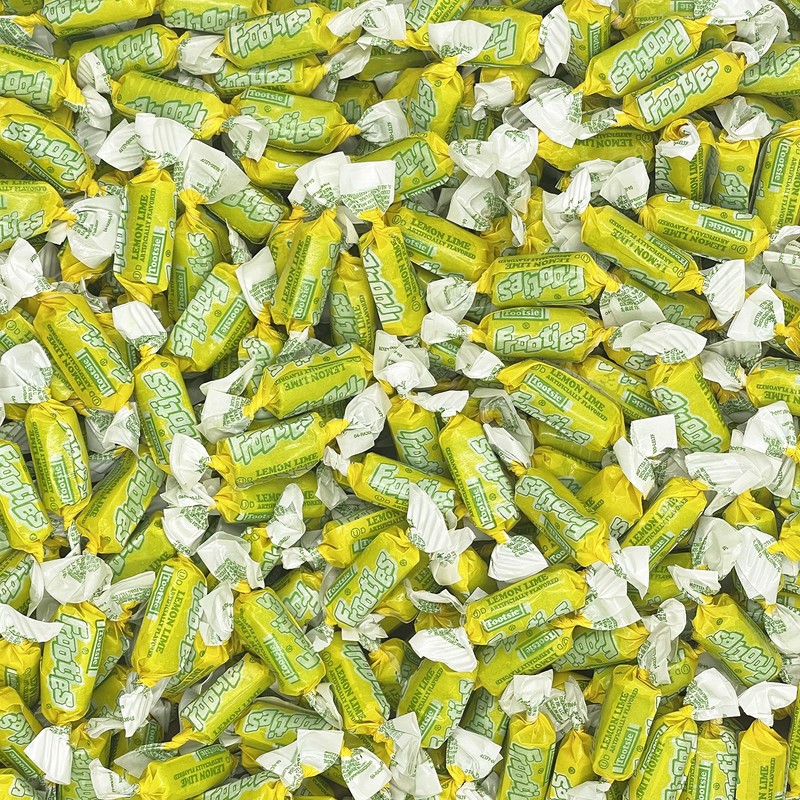 Fruidles Tootsie Roll Original Lemon Lime Twist Midgees, Peanut-Free, Gluten-Free,