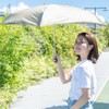 HUS. All Weather Carry Lightweight Folding Umbrella for Rain or