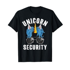 Unicorn Security Funny Brother Dad Unicorn Costume T-Shirt