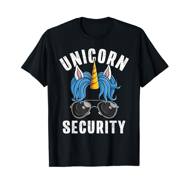 Unicorn Security Funny Brother Dad Unicorn Costume T-Shirt