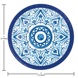 Trendware Blue Willow Dessert Plates, 24ct