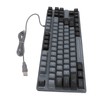 Gaming Keyboard 87 Keys ABS Keycaps RGB Backlit Contrast Color