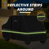 4-6 Seater Heavy Duty UTV Cover with Zipper - 600D