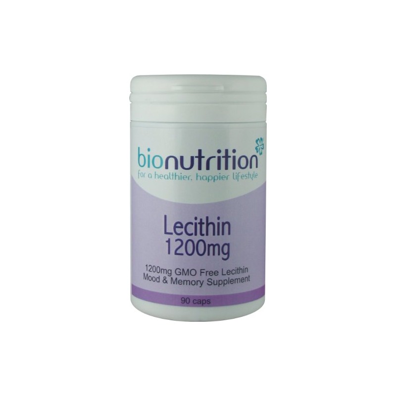 Bio Nutrition Lecithin 1200mg : Sleep, Mood and Memory Supplement