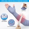 PATIKIL 20 Inch Cut Resistant Sleeves with Finger Grips, 2
