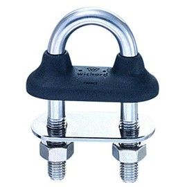 Wichard Water-Tight U-Bolts, 1/4in x 2-3/4in waterproof u bolt blk