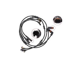 MOTOKU 4 Pcs Front Rear Left Right ABS Wheel Speed Sensor For W164 ML350 ML320 R320