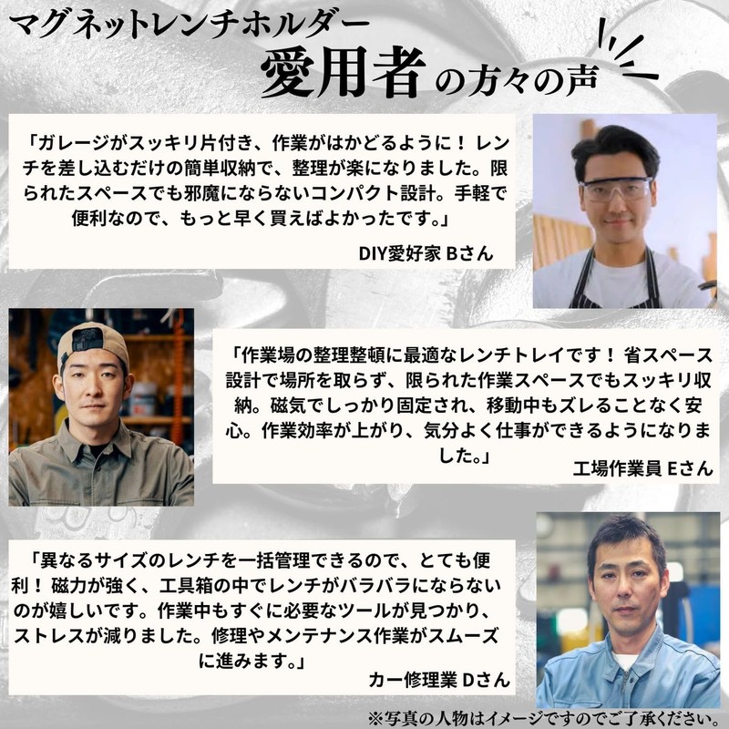 PRODIGY-ONE Wrench Holder with Magnet, 12 Pack of 2, Wrench