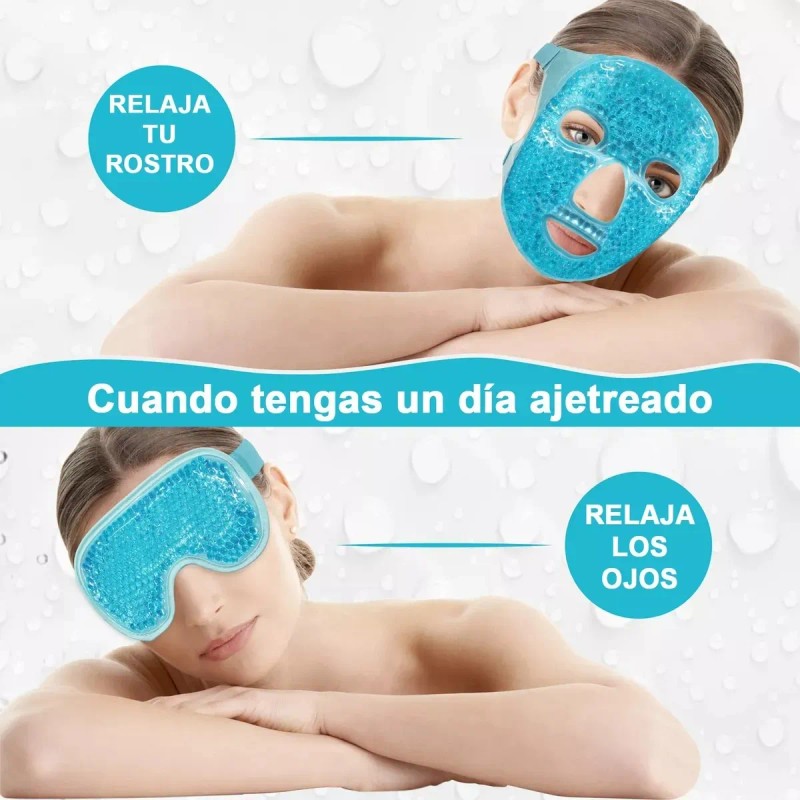 Mascarilla Máscaras Hielo Ojos Cara