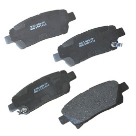 Bendix Premium SBC990 Ceramic Front Brake Pads for Scion iQ 2015-2013, xA 2004, xB 2004, Toyota Echo 2005-2003, MR2 Spyder 2006-2002, Prius 2009-2003