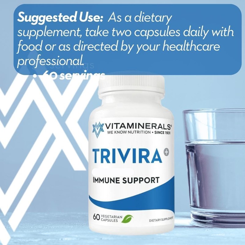 Vitaminerals® TRIVIRA | Vitamin C | Vitamin D3 | Zinc