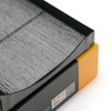 RIDEX Cabin Air Filter 424I0722 Pollen Filter Activated Carbon Height: