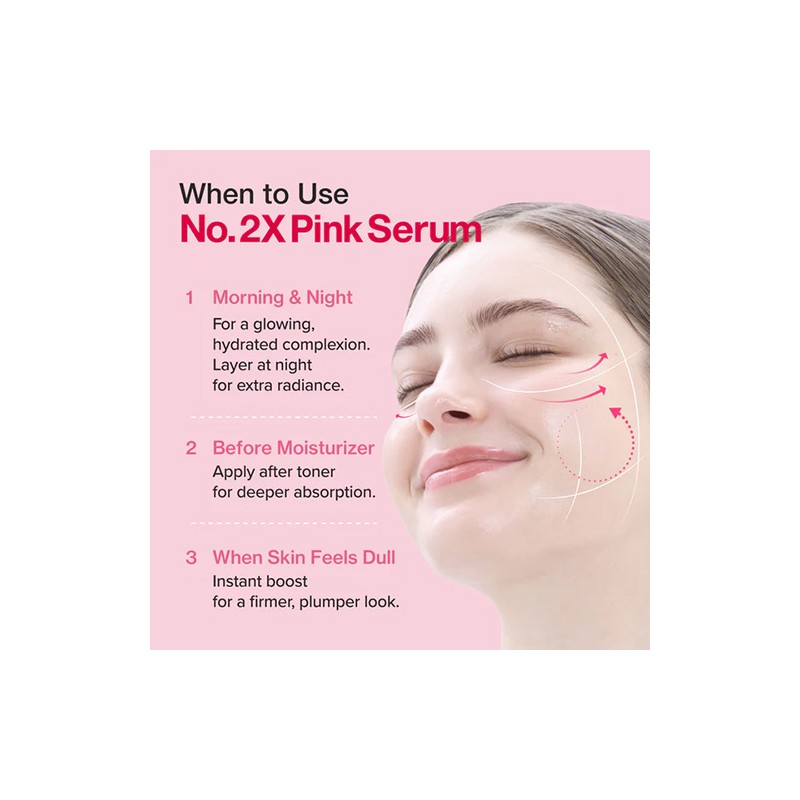 Numbuzin [Numbuzin]No.2 Rose PDRN Collagen 2X Plumping Serum 30ml