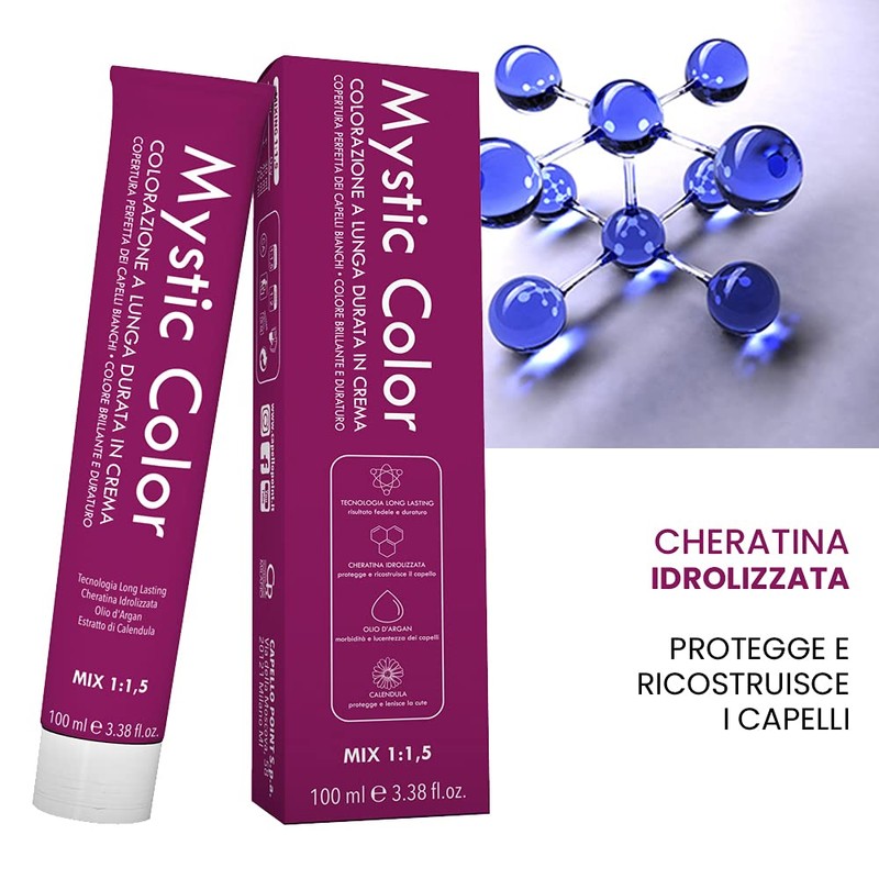 Mystic Color - Permanent Cream Colouring with Argan Oil and