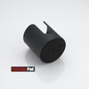 JQK Bathroom Cup Dispenser, Black Small Disposable Paper Mouthwash Cup